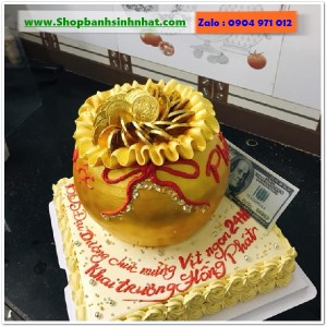 Bánh Sinh Nhật Hũ Vàng - VA135